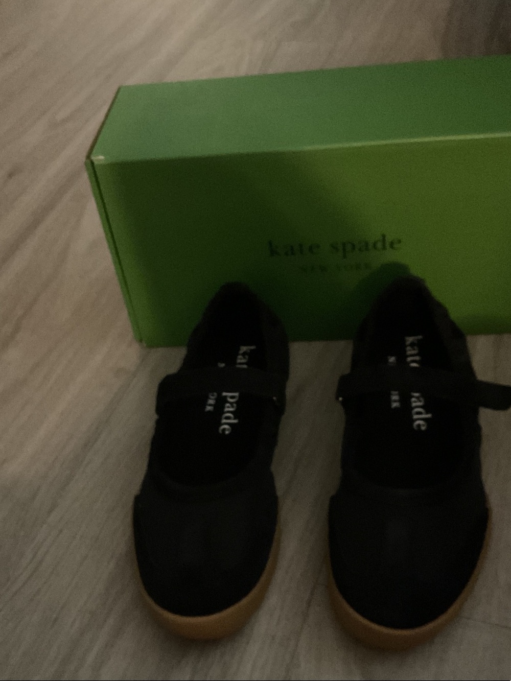 Kate Spade Kids' Black Mary Jane Sneakers
